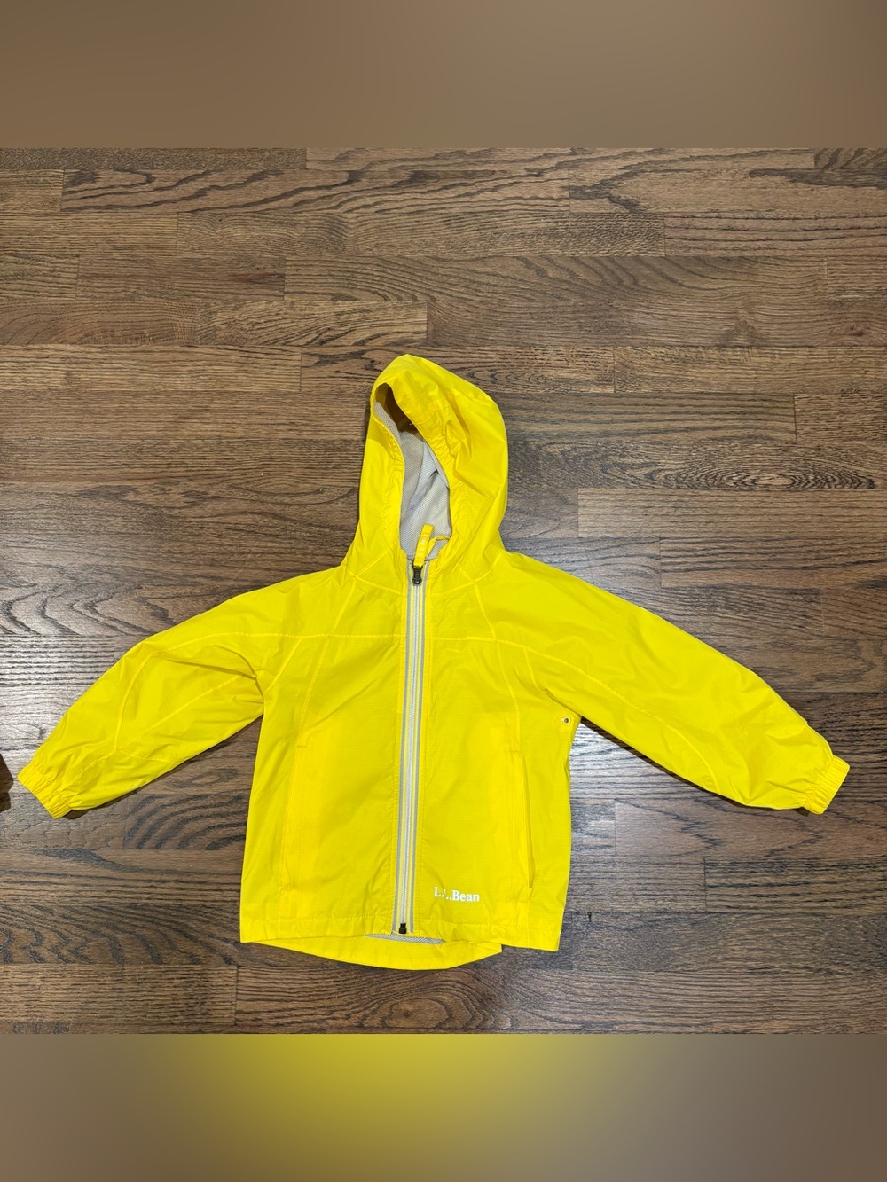 L.L. Bean Kids' Yellow Rain Jacket